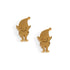 Metal Gnome Earrings - Gold - Final Sale